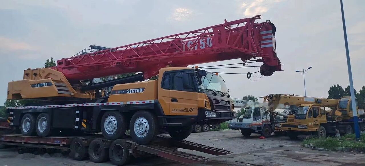 Sany New Model Used Sany Heavy Industry Mobile Crane STC750 75 Ton Tr - עגורן נייד: תמונה 2 Sany New Model Used Sany Heavy Industry Mobile Crane STC750 75 Ton Tr - עגורן נייד: תמונה 2