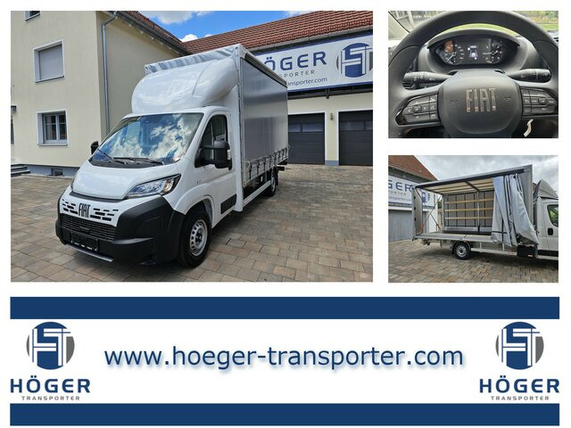 FIAT Ducato 35 MAXI 180 Pritsche Plane 4,90 Meter - כלי רכב מסחרי עם וילונות צד: תמונה 1 FIAT Ducato 35 MAXI 180 Pritsche Plane 4,90 Meter - כלי רכב מסחרי עם וילונות צד: תמונה 1