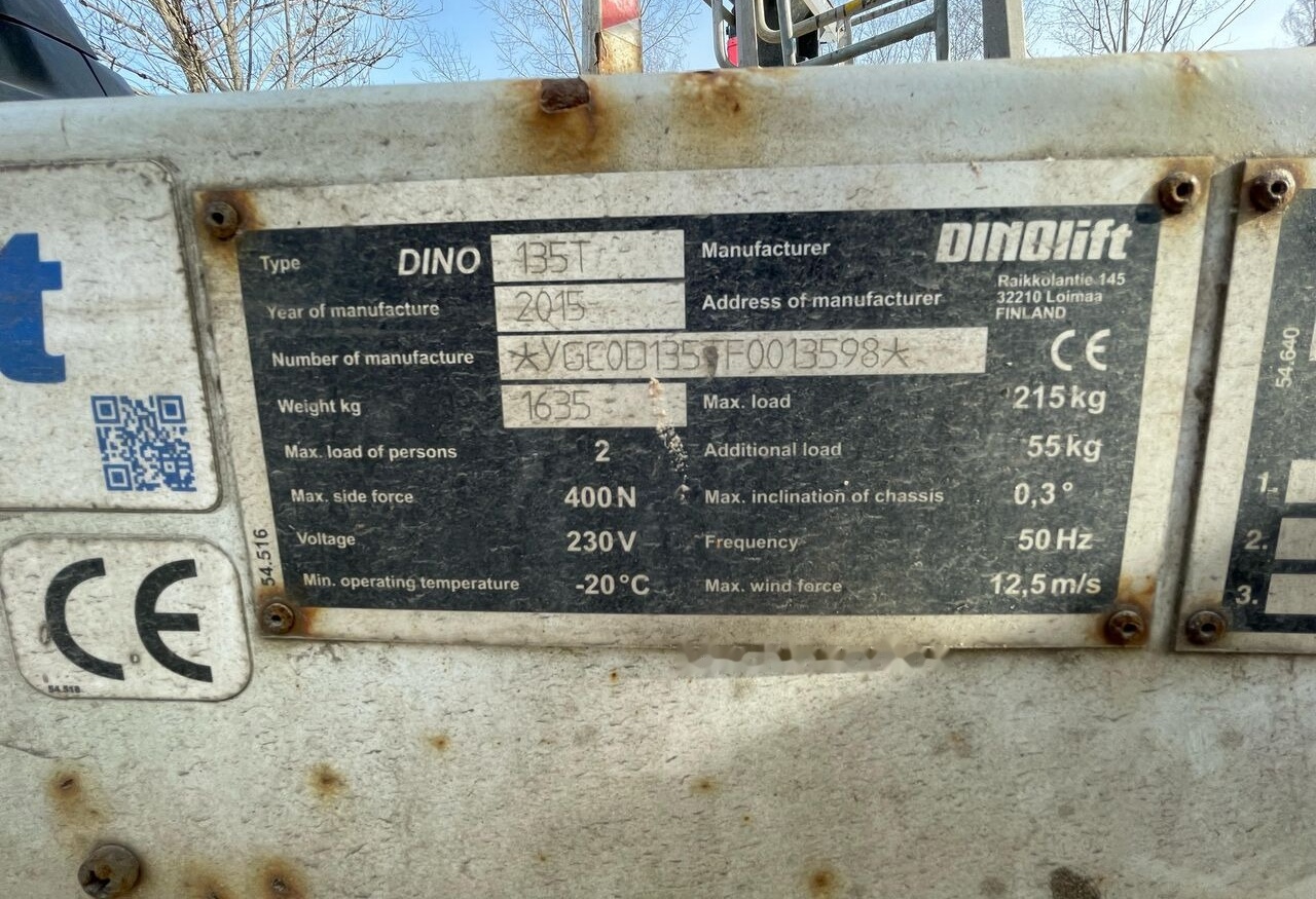 Dino 135T - זרוע מרפקי: תמונה 2 Dino 135T - זרוע מרפקי: תמונה 2