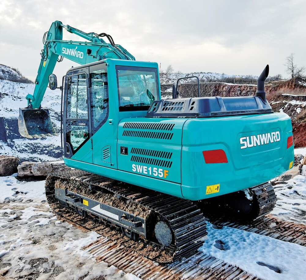 Sunward SWE 155F - מחפר סורק: תמונה 1 Sunward SWE 155F - מחפר סורק: תמונה 1