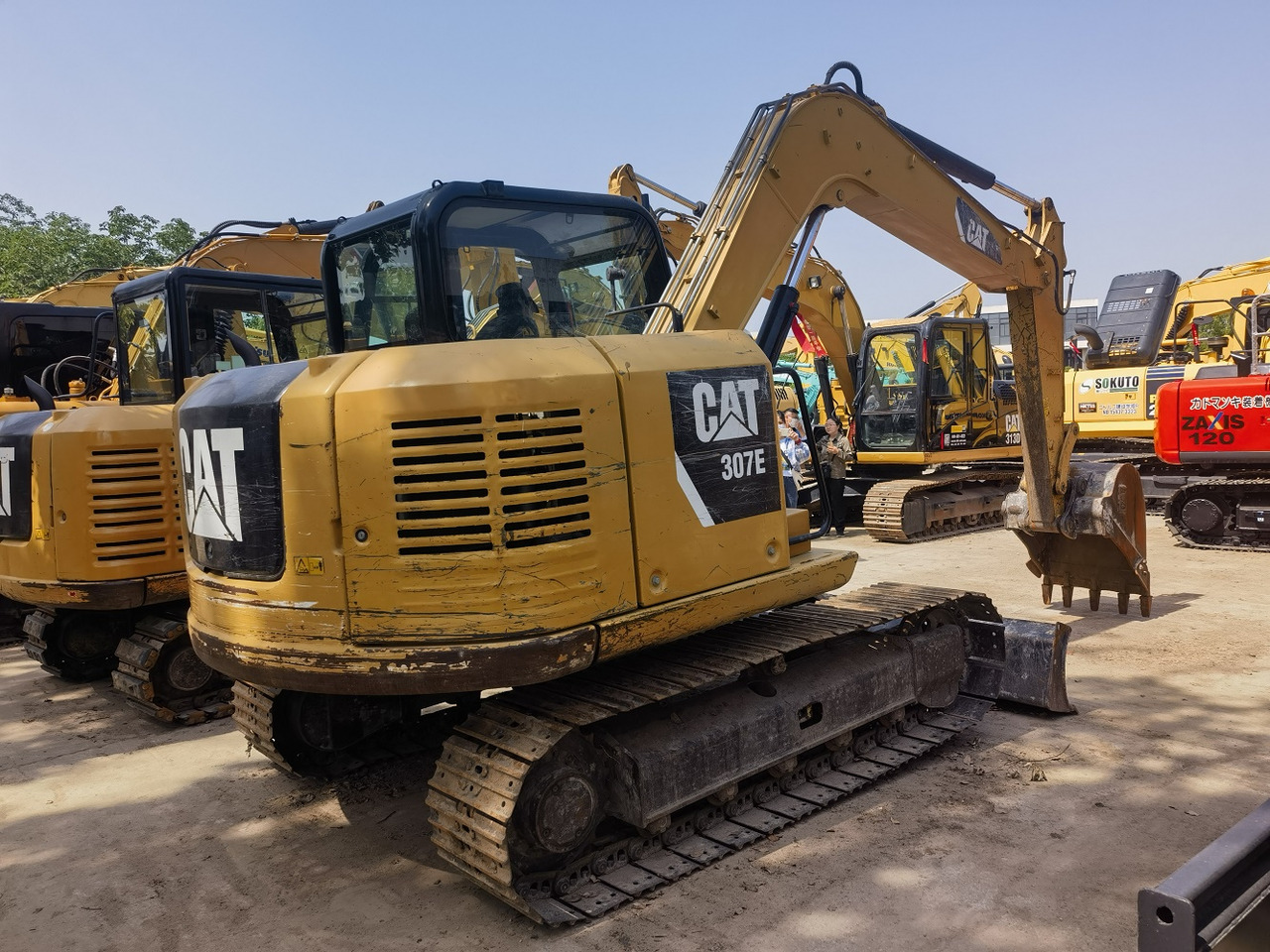 CATERPILLAR 307E - מיני מחפר: תמונה 1 CATERPILLAR 307E - מיני מחפר: תמונה 1