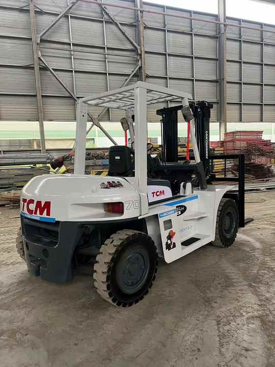 Hot Sale Used Japanese diesel Engine Forklift TCM FD70 Second-hand TCM 7 TON Forklift Cheap Sale - מלגזת סולר: תמונה 3 Hot Sale Used Japanese diesel Engine Forklift TCM FD70 Second-hand TCM 7 TON Forklift Cheap Sale - מלגזת סולר: תמונה 3