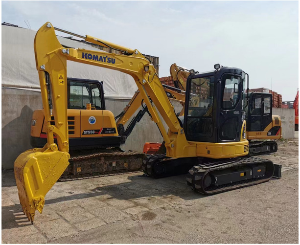 Japan original used Komatsu PC55MR-3 crawler excavator used cheap price Komatsu PC55MR-3 for sale - מיני מחפר: תמונה 1 Japan original used Komatsu PC55MR-3 crawler excavator used cheap price Komatsu PC55MR-3 for sale - מיני מחפר: תמונה 1