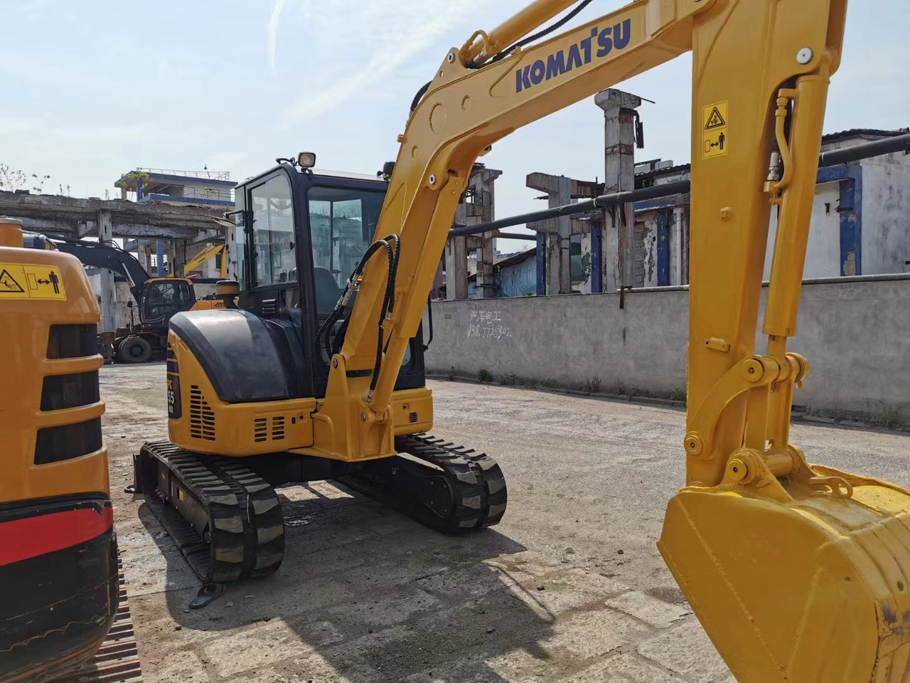 Komatsu PC55MR-3 Excavator - מיני מחפר: תמונה 4 Komatsu PC55MR-3 Excavator - מיני מחפר: תמונה 4