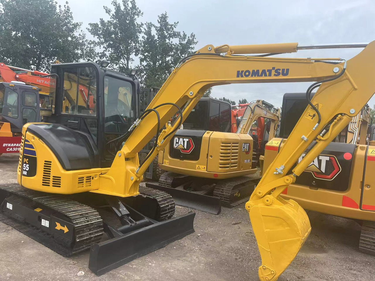Komatsu PC55MR - מיני מחפר: תמונה 5 Komatsu PC55MR - מיני מחפר: תמונה 5