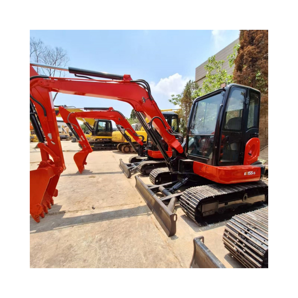 Kubota KX155 Excavator - מיני מחפר: תמונה 1 Kubota KX155 Excavator - מיני מחפר: תמונה 1