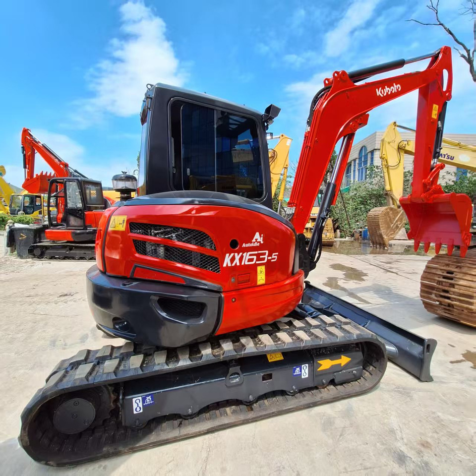 Kubota KX163 Excavator - מיני מחפר: תמונה 3 Kubota KX163 Excavator - מיני מחפר: תמונה 3