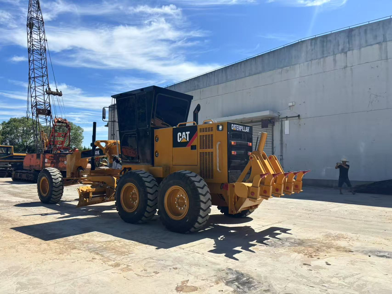 Original cat 140k grader machine used for sale - מפלסת: תמונה 3 Original cat 140k grader machine used for sale - מפלסת: תמונה 3
