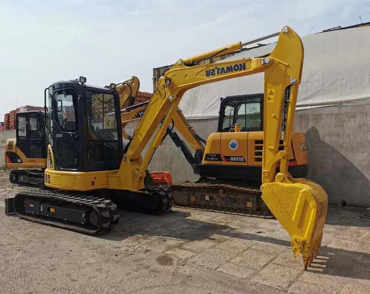 Second Hand Komatsu PC55MR-3 Hydraulic Crawler Excavator High Quality Used Komatsu PC55MR-3 Digger for sale - מיני מחפר: תמונה 4 Second Hand Komatsu PC55MR-3 Hydraulic Crawler Excavator High Quality Used Komatsu PC55MR-3 Digger for sale - מיני מחפר: תמונה 4