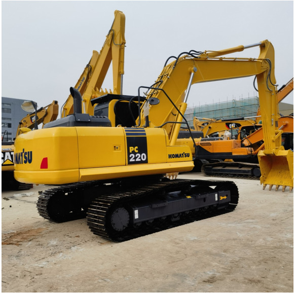 Second Hand Komatsu excavating machinery PC220-8 Komatsu used excavator PC220-8 crawler excavator in stock - מחפר סורק: תמונה 1 Second Hand Komatsu excavating machinery PC220-8 Komatsu used excavator PC220-8 crawler excavator in stock - מחפר סורק: תמונה 1
