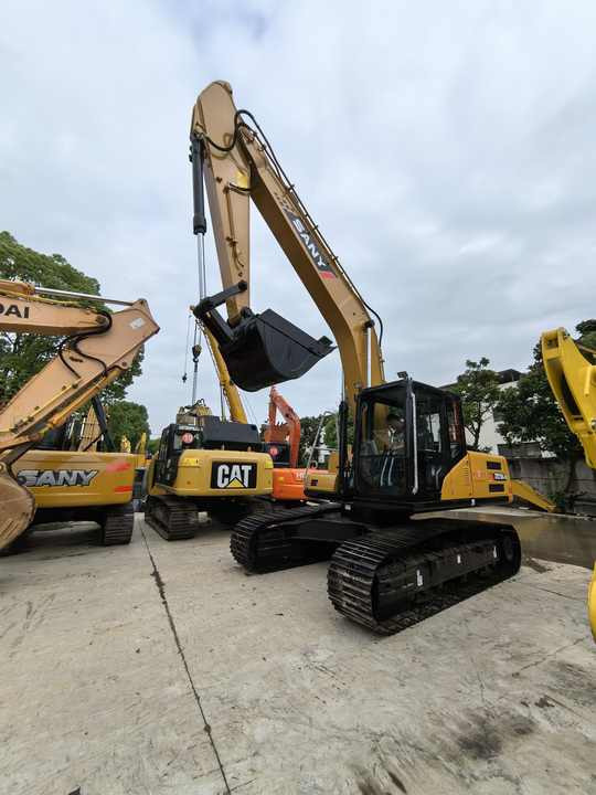 מחפר סורק Second hand used excavator extractor SANY 215C for sale in stock: תמונה 6