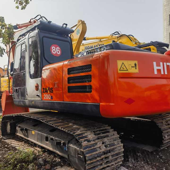 Used Hitachi ZX200-3 Excavator 20 Ton Digger Cheap Price and high quality Crawler Excavator for sale in shanghai - מחפר: תמונה 2 Used Hitachi ZX200-3 Excavator 20 Ton Digger Cheap Price and high quality Crawler Excavator for sale in shanghai - מחפר: תמונה 2