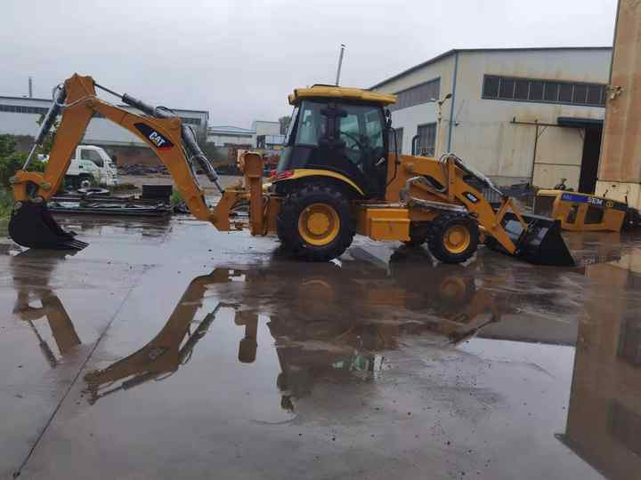 מחפרון caterpillar used backhoe loader 420F cheap price  front end 4x4 heavy equipment for sale: תמונה 6