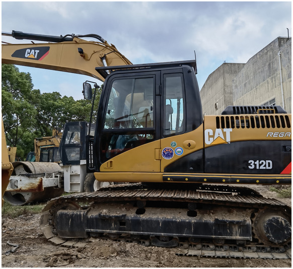 Used excavator machine CAT312D second hand hydraulic crawler cat excavator for sale - מחפר סורק: תמונה 1 Used excavator machine CAT312D second hand hydraulic crawler cat excavator for sale - מחפר סורק: תמונה 1