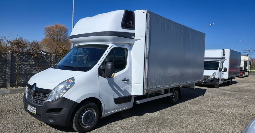 Renault Master 2x +zabudowa 12 palet-reg wysokości Spanie XXL - כלי רכב מסחרי עם וילונות צד: תמונה 3 Renault Master 2x +zabudowa 12 palet-reg wysokości Spanie XXL - כלי רכב מסחרי עם וילונות צד: תמונה 3