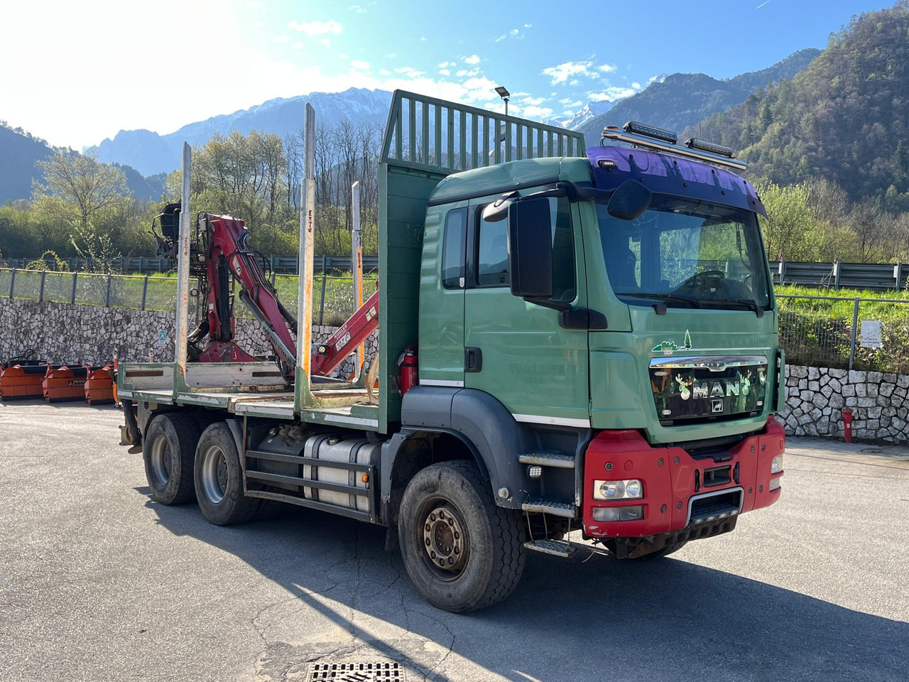 MAN TGS 33.480 - משאית עץ: תמונה 4 MAN TGS 33.480 - משאית עץ: תמונה 4