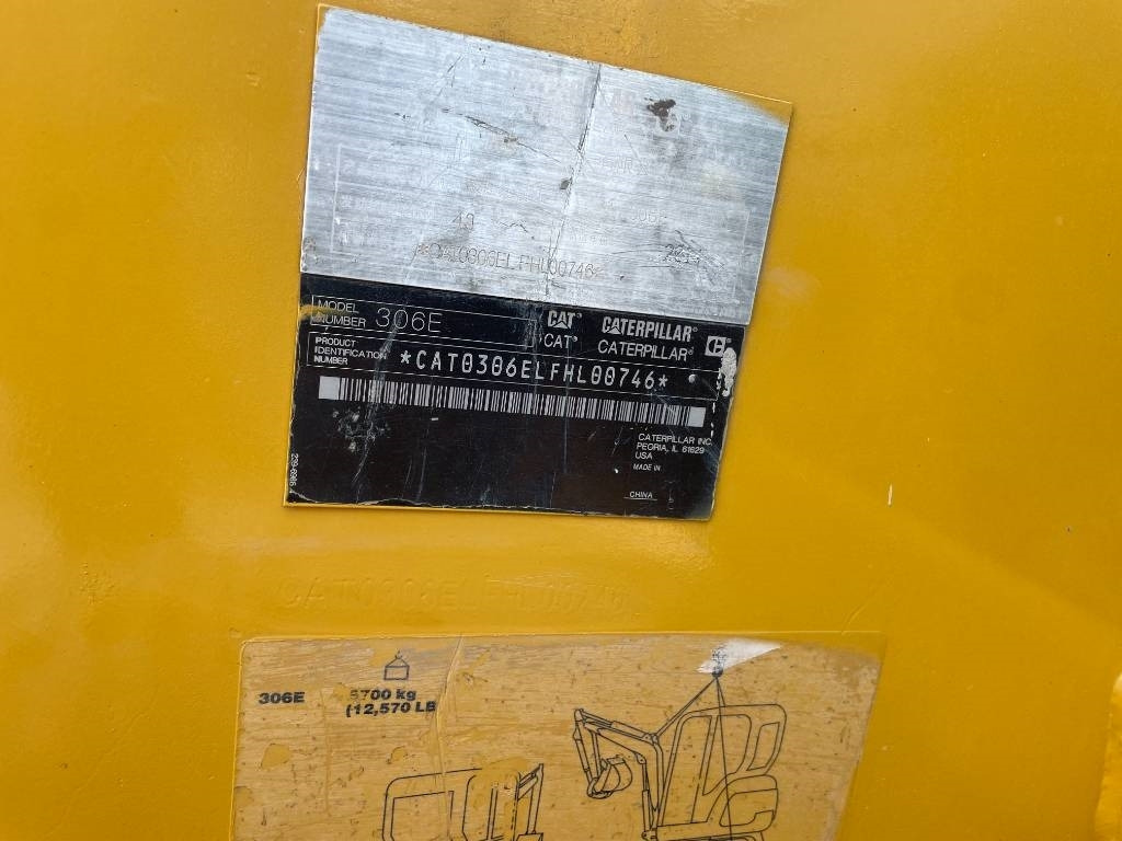 CAT 306 - מיני מחפר: תמונה 2 CAT 306 - מיני מחפר: תמונה 2