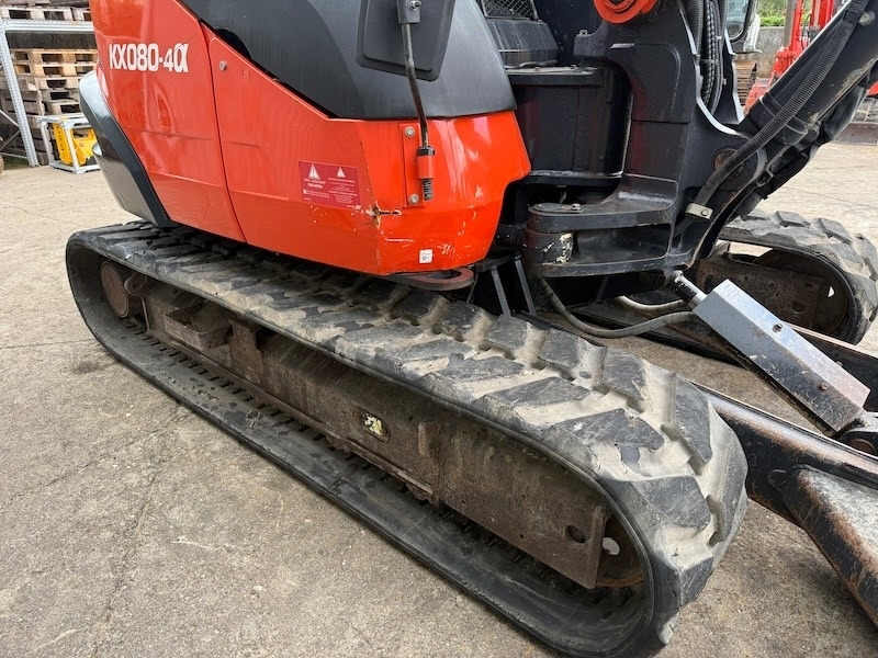 Kubota KX 080-4 - מיני מחפר: תמונה 5 Kubota KX 080-4 - מיני מחפר: תמונה 5