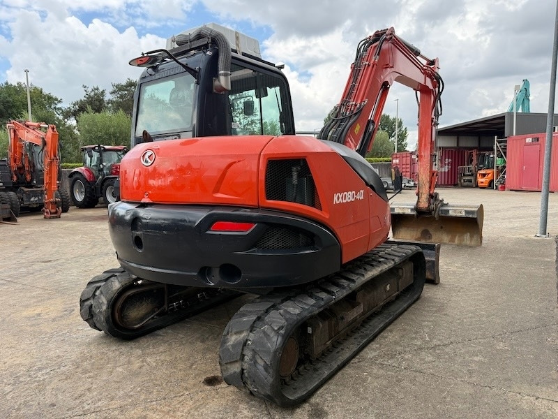 Kubota KX 080-4 - מיני מחפר: תמונה 4 Kubota KX 080-4 - מיני מחפר: תמונה 4