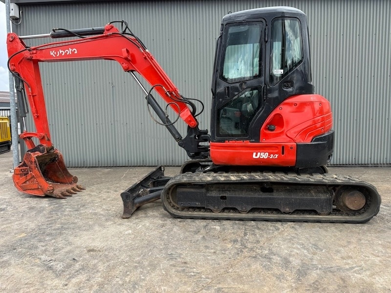 Kubota U50-3 - מיני מחפר: תמונה 1 Kubota U50-3 - מיני מחפר: תמונה 1