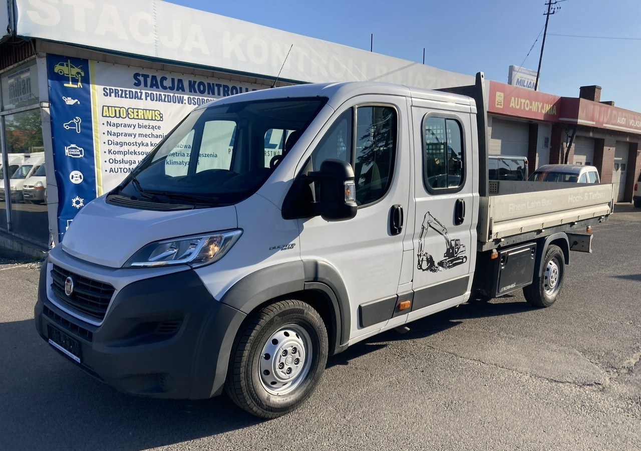 Fiat Ducato Ducato Max 2.3JTD-150KM Dokka Doka Brygadówka skrzynia Klima 2017 - כלי רכב מסחרי במיטה שטוחה, כלי רכב מסחרי קומבי: תמונה 1 Fiat Ducato Ducato Max 2.3JTD-150KM Dokka Doka Brygadówka skrzynia Klima 2017 - כלי רכב מסחרי במיטה שטוחה, כלי רכב מסחרי קומבי: תמונה 1