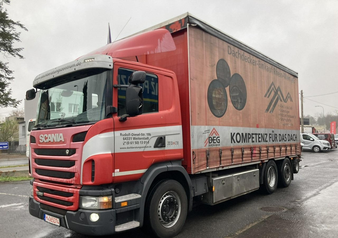 Inna Inny Scania G320 Wózek PALFINGER Firanka Plandeka plandeka Moffett 2012 - כלי רכב מסחרי עם וילונות צד: תמונה 1 Inna Inny Scania G320 Wózek PALFINGER Firanka Plandeka plandeka Moffett 2012 - כלי רכב מסחרי עם וילונות צד: תמונה 1