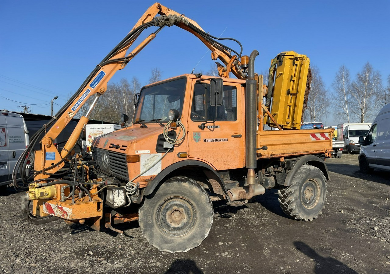 כלי רכב עירוני/ מיוחד Inna Inny Unimog 1400 4X4 Kosiarka bijakowa teleskopowa: תמונה 6