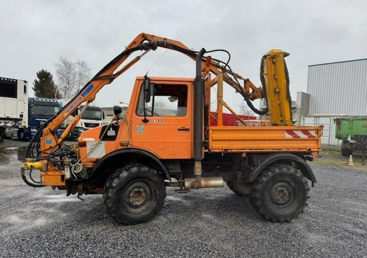 כלי רכב עירוני/ מיוחד Inna Inny Unimog 1400 4X4 Kosiarka bijakowa teleskopowa: תמונה 12