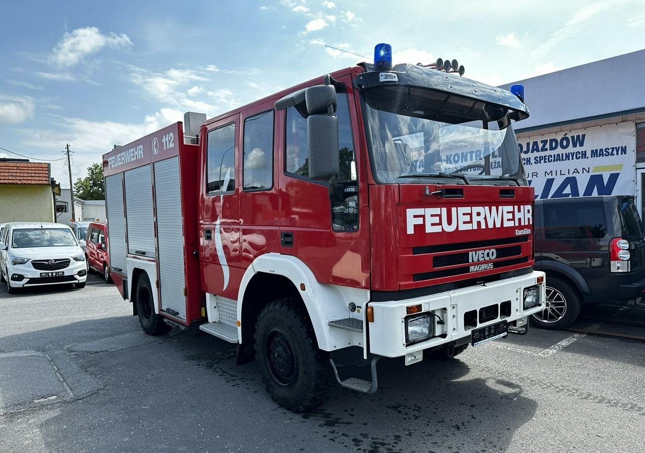 Iveco Inny Iveco Iveco Magirus FF95E Straż Pożarna Gaśnicza 4X4 Metz 96 jak Nowa - משאית אש: תמונה 2 Iveco Inny Iveco Iveco Magirus FF95E Straż Pożarna Gaśnicza 4X4 Metz 96 jak Nowa - משאית אש: תמונה 2