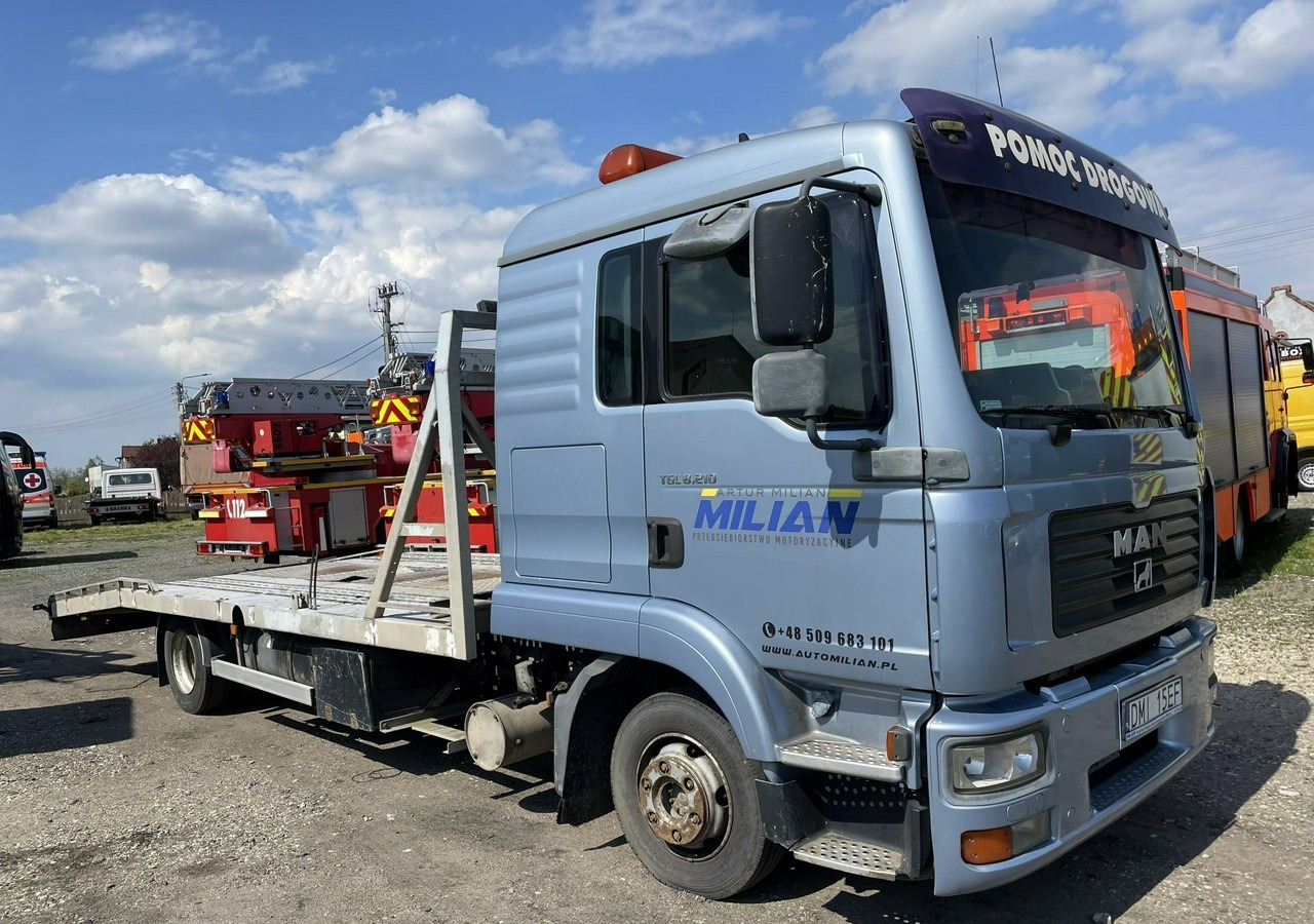 MAN Inny MAN MAN TGL 8.210 Pomoc drogowa Autolaweta na 2 Auta 2005 - משאית גרירה: תמונה 2 MAN Inny MAN MAN TGL 8.210 Pomoc drogowa Autolaweta na 2 Auta 2005 - משאית גרירה: תמונה 2