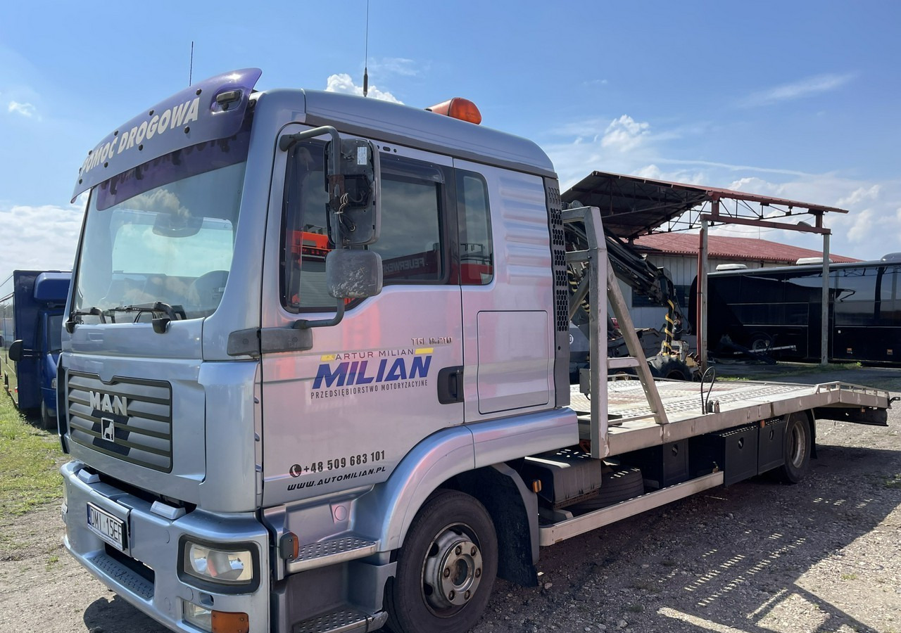 MAN Inny MAN MAN TGL 8.210 Pomoc drogowa Autolaweta na 2 Auta 2005 - משאית גרירה: תמונה 1 MAN Inny MAN MAN TGL 8.210 Pomoc drogowa Autolaweta na 2 Auta 2005 - משאית גרירה: תמונה 1