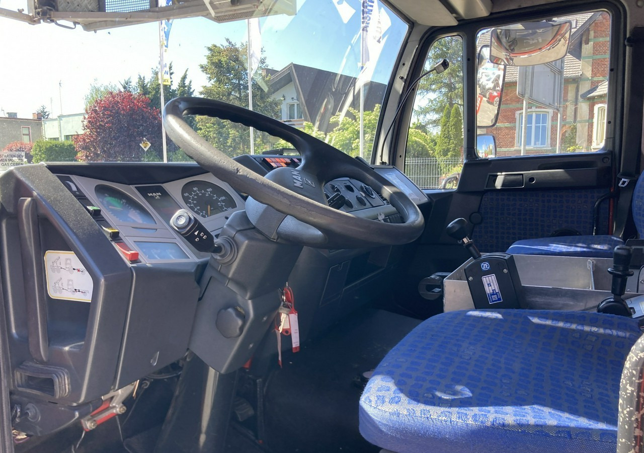 משאית אש MAN Inny MAN Man 15,280 Straż pożarna drabina Strażacka zwyżka podnośnik 32m Metz: תמונה 7