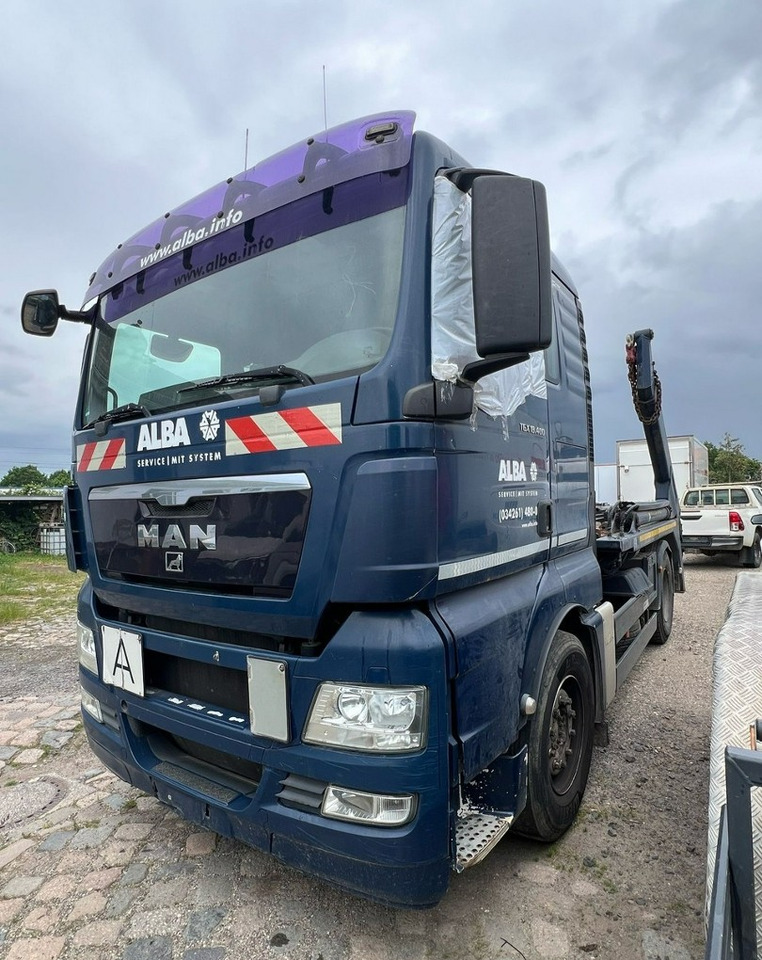 MAN Inny MAN Man TGX 18.400 Bramowiec hakowiec Meiler Model 2012 - משאית דילוג העמסה: תמונה 1 MAN Inny MAN Man TGX 18.400 Bramowiec hakowiec Meiler Model 2012 - משאית דילוג העמסה: תמונה 1