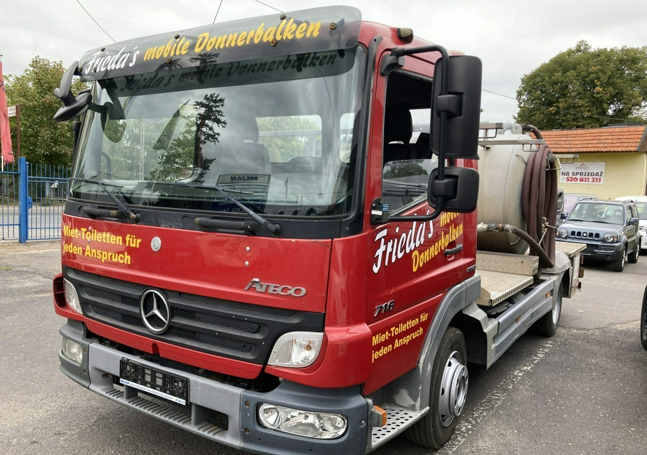 Mercedes-Benz Atego Atego716 Toitoi dowywozu WC Asanizacyjny Wuko Kanalizacja Toi Toi 20 - משאית ואקום: תמונה 4 Mercedes-Benz Atego Atego716 Toitoi dowywozu WC Asanizacyjny Wuko Kanalizacja Toi Toi 20 - משאית ואקום: תמונה 4