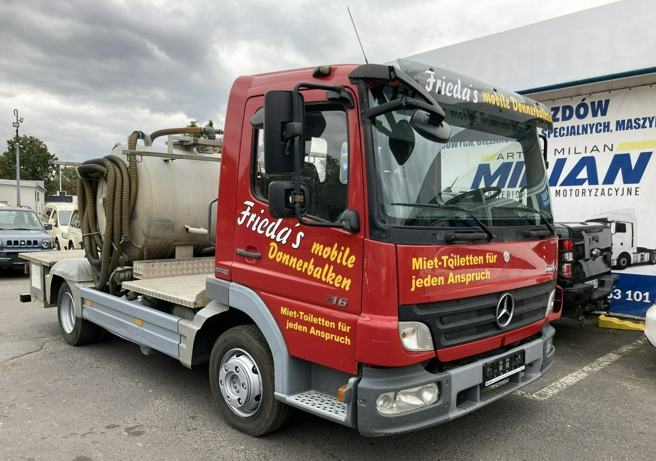 Mercedes-Benz Atego Atego716 Toitoi dowywozu WC Asanizacyjny Wuko Kanalizacja Toi Toi 20 - משאית ואקום: תמונה 1 Mercedes-Benz Atego Atego716 Toitoi dowywozu WC Asanizacyjny Wuko Kanalizacja Toi Toi 20 - משאית ואקום: תמונה 1