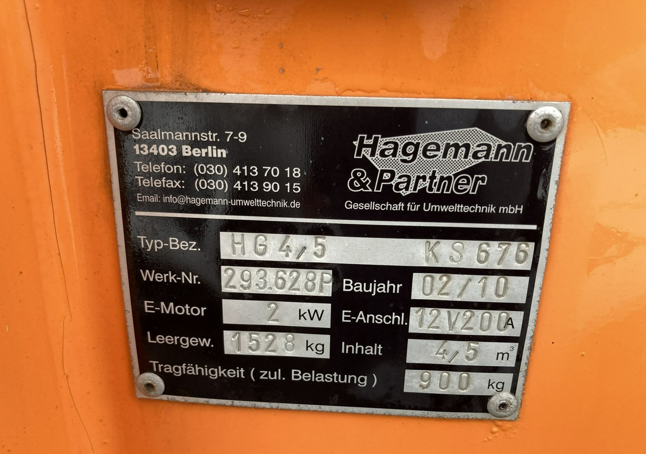 משאית אשפה Mercedes-Benz Sprinter Sprinter 513 Śmieciarka Prasa 2010: תמונה 7 משאית אשפה Mercedes-Benz Sprinter Sprinter 513 Śmieciarka Prasa 2010: תמונה 7