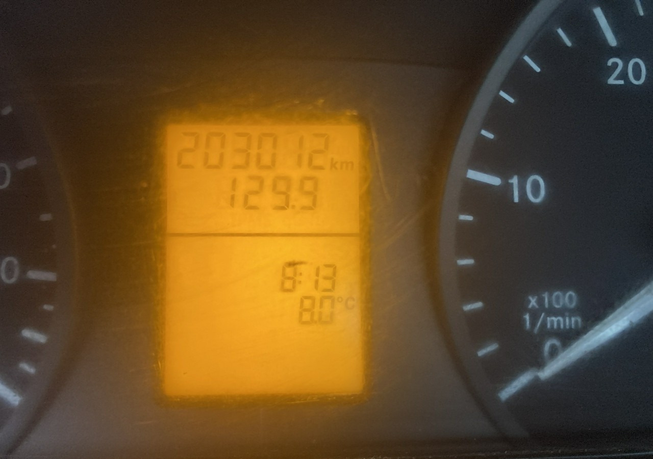כלי רכב מסחרי מזהיר Mercedes-Benz Sprinter Sprinter Maxi wywrotka 2008: תמונה 11