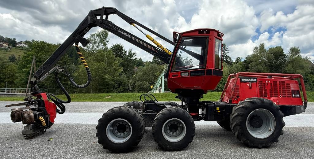 Komatsu 911.5 - מקצרת יערות: תמונה 2 Komatsu 911.5 - מקצרת יערות: תמונה 2