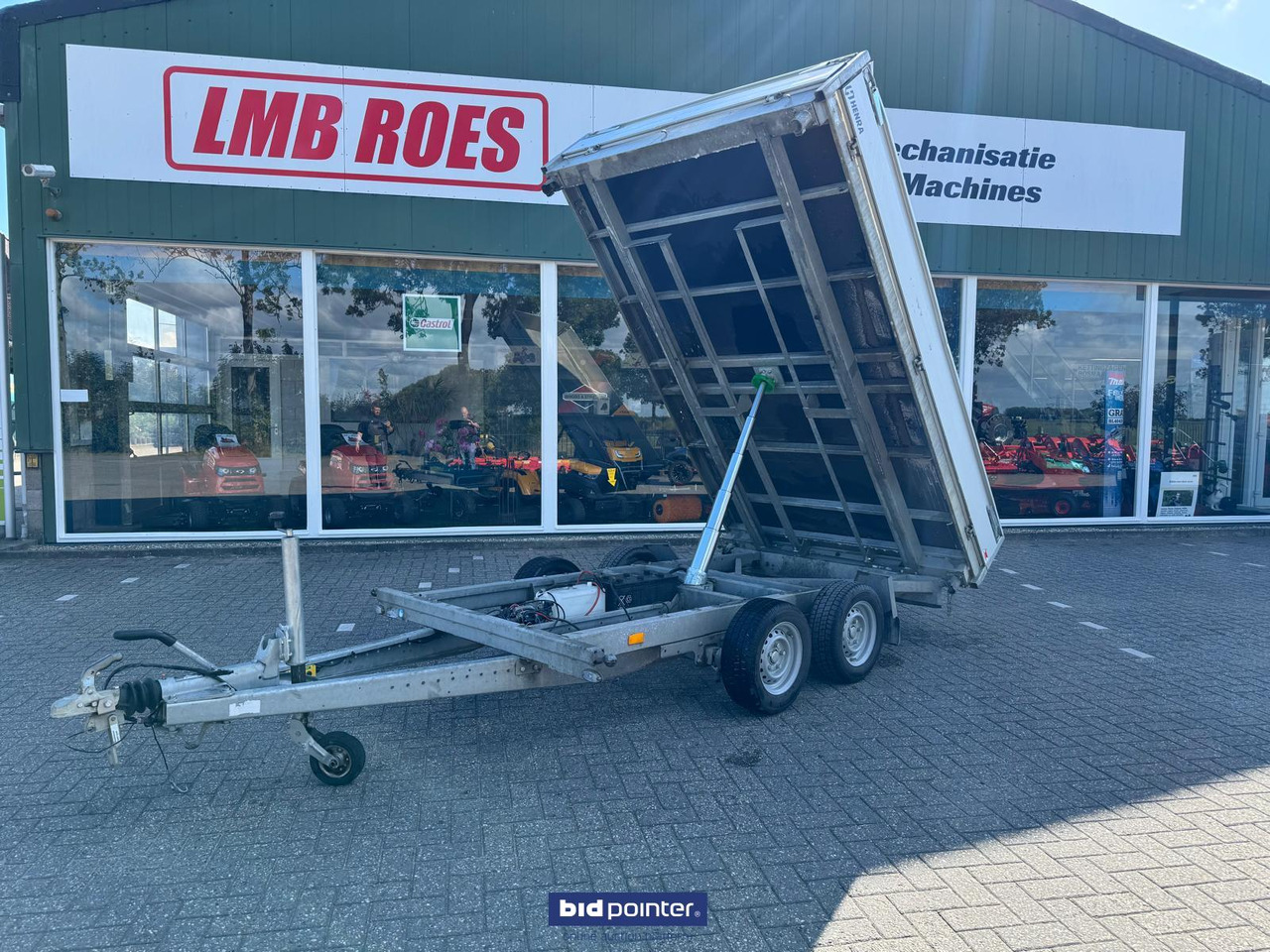 Henra KP27- 3318 3 zijdige kiep aanhangwagen aanhanger - קרון נגרר עם מזהיר: תמונה 1 Henra KP27- 3318 3 zijdige kiep aanhangwagen aanhanger - קרון נגרר עם מזהיר: תמונה 1