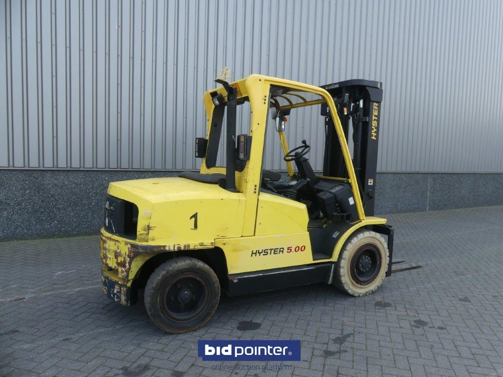 Hyster H5.00x Year 2001 - מלגזת סולר: תמונה 4 Hyster H5.00x Year 2001 - מלגזת סולר: תמונה 4