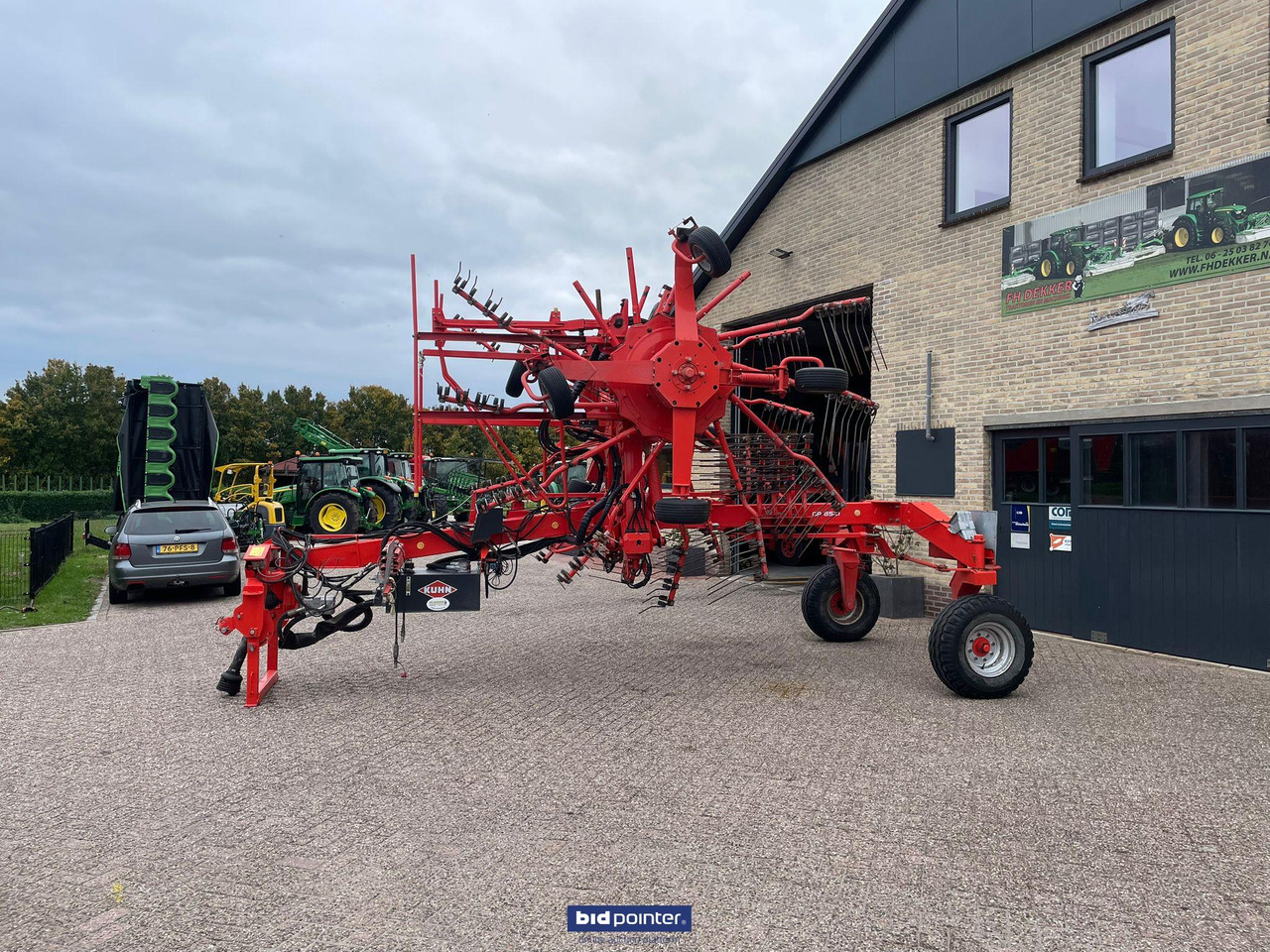 Kuhn GA8521 - גורף/ מגרפה: תמונה 3 Kuhn GA8521 - גורף/ מגרפה: תמונה 3