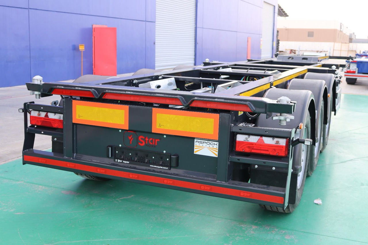 Star Yagcilar Telescopic container carrier - סמיטריילר מוביל מכולות/ החלפת גוף: תמונה 1 Star Yagcilar Telescopic container carrier - סמיטריילר מוביל מכולות/ החלפת גוף: תמונה 1