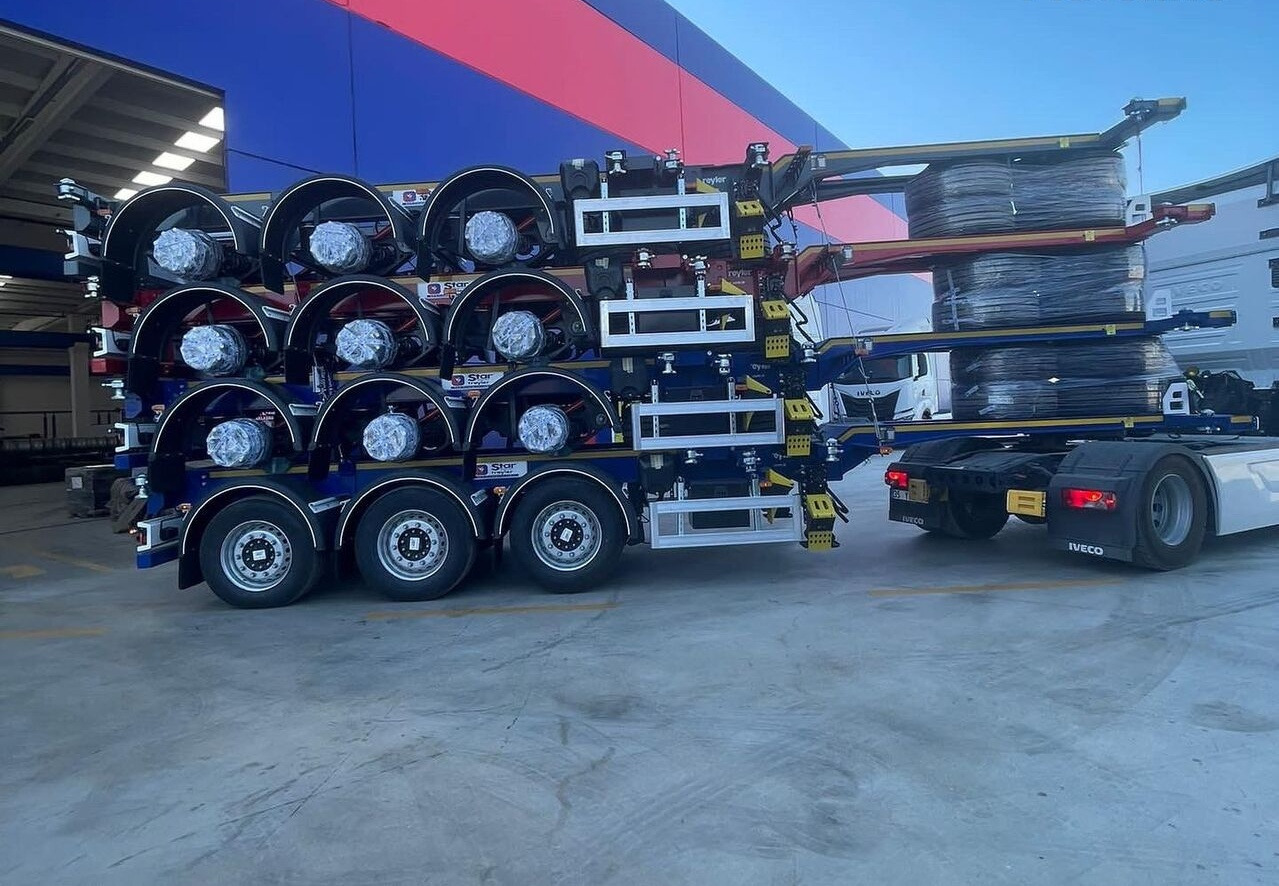 Star Yagcilar Telescopic container carrier - סמיטריילר מוביל מכולות/ החלפת גוף: תמונה 5 Star Yagcilar Telescopic container carrier - סמיטריילר מוביל מכולות/ החלפת גוף: תמונה 5