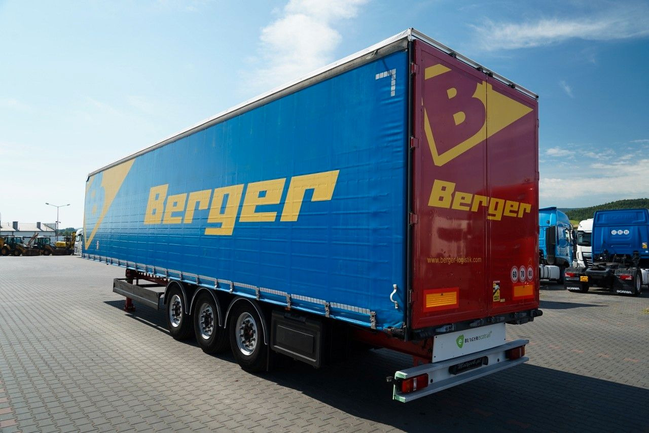 BERGER ECOTRAIL / FIRANKA / STANDARD / SUPER LEK - קרון נגרר עם וילונות צד: תמונה 2 BERGER ECOTRAIL / FIRANKA / STANDARD / SUPER LEK - קרון נגרר עם וילונות צד: תמונה 2