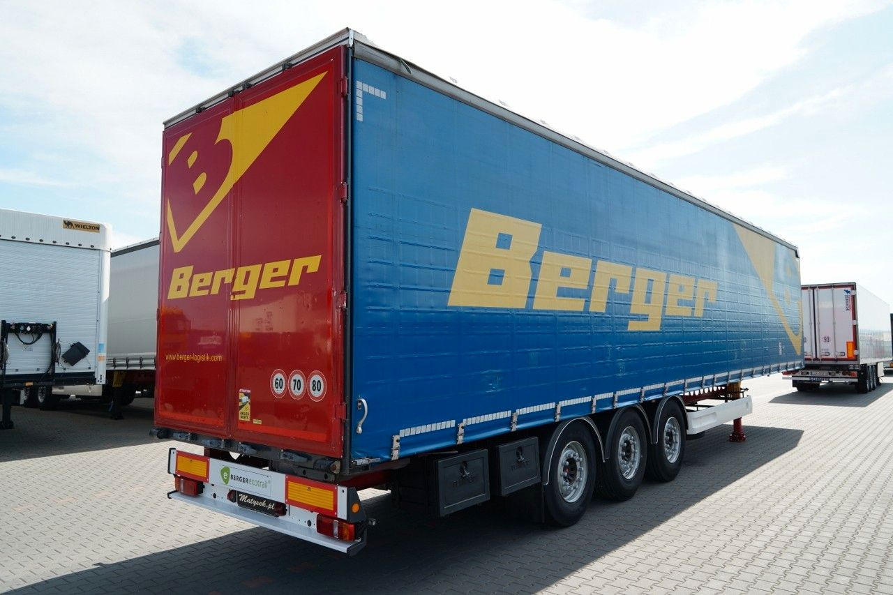 BERGER ECOTRAIL / FIRANKA / STANDARD / SUPER LEK - קרון נגרר עם וילונות צד: תמונה 3 BERGER ECOTRAIL / FIRANKA / STANDARD / SUPER LEK - קרון נגרר עם וילונות צד: תמונה 3