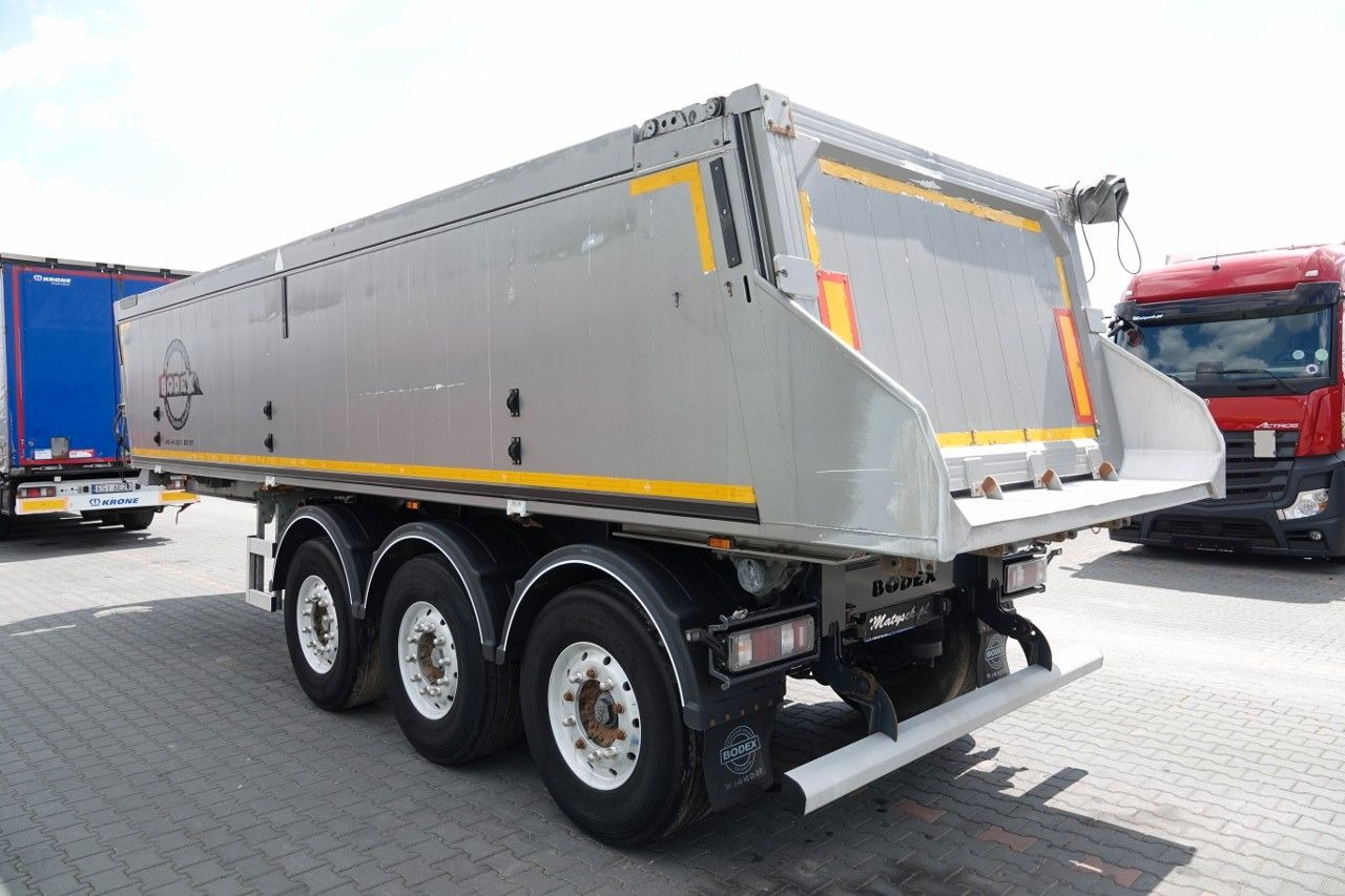 BODEX WYWROTKA 25 m3 / ALUMINIOWA / 2X OŚ PODNO - סמיטריילר עם מזהיר: תמונה 5 BODEX WYWROTKA 25 m3 / ALUMINIOWA / 2X OŚ PODNO - סמיטריילר עם מזהיר: תמונה 5