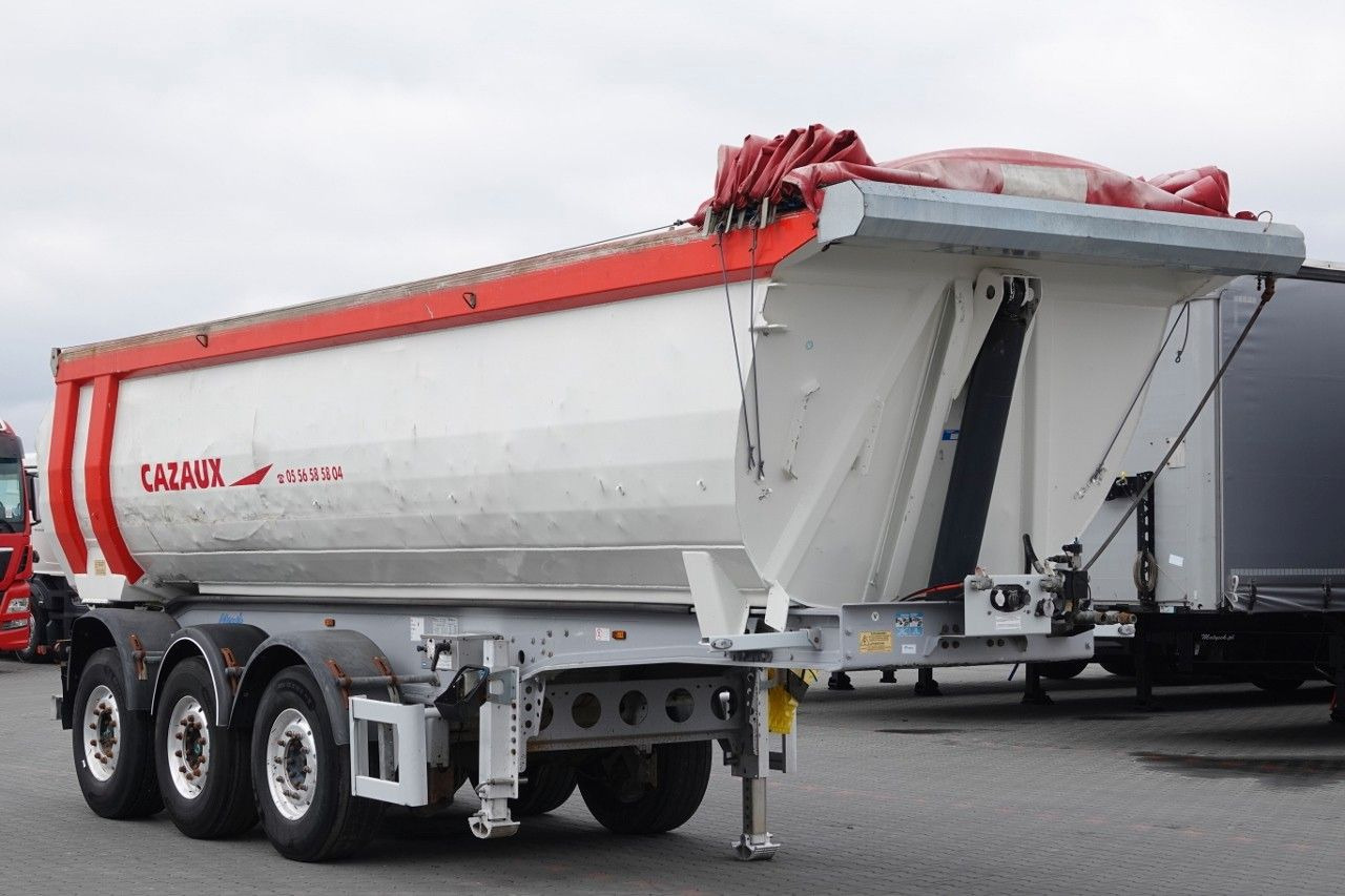Benalu MENCI WYWROTKA /28 m3 / ALUMINIOWA / OŚ PODNOSZO - סמיטריילר עם מזהיר: תמונה 1 Benalu MENCI WYWROTKA /28 m3 / ALUMINIOWA / OŚ PODNOSZO - סמיטריילר עם מזהיר: תמונה 1