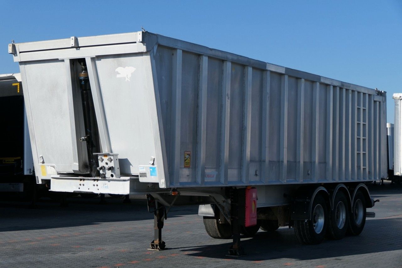 Benalu TIPPER 45 M3/WHOLE ALUMINIUM/5700 KG/FLAP-DOORS - סמיטריילר עם מזהיר: תמונה 2 Benalu TIPPER 45 M3/WHOLE ALUMINIUM/5700 KG/FLAP-DOORS - סמיטריילר עם מזהיר: תמונה 2