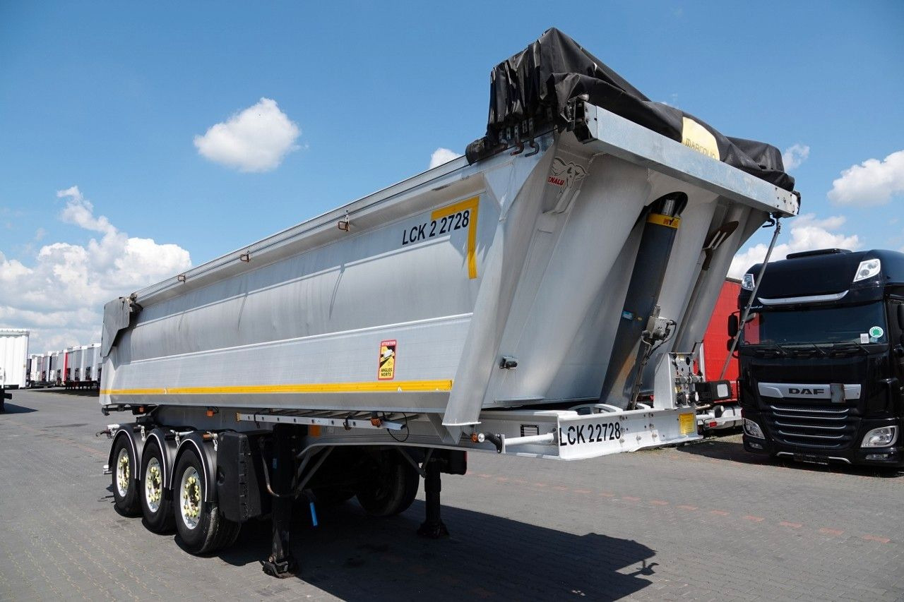 Benalu WYWROTKA / 23 m3 / ALUMINIOWA HYDROKLAPA / OŚ P - סמיטריילר עם מזהיר: תמונה 2 Benalu WYWROTKA / 23 m3 / ALUMINIOWA HYDROKLAPA / OŚ P - סמיטריילר עם מזהיר: תמונה 2