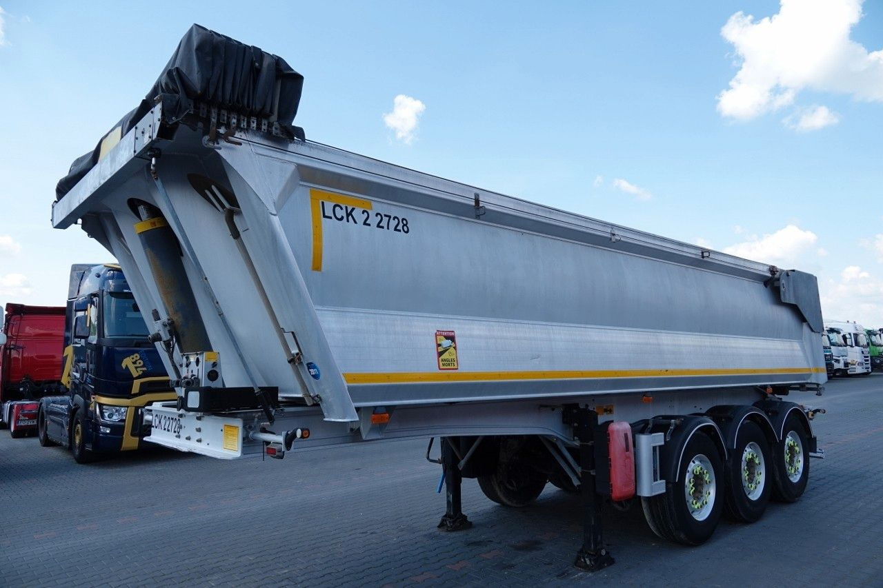 Benalu WYWROTKA / 23 m3 / ALUMINIOWA HYDROKLAPA / OŚ P - סמיטריילר עם מזהיר: תמונה 4 Benalu WYWROTKA / 23 m3 / ALUMINIOWA HYDROKLAPA / OŚ P - סמיטריילר עם מזהיר: תמונה 4